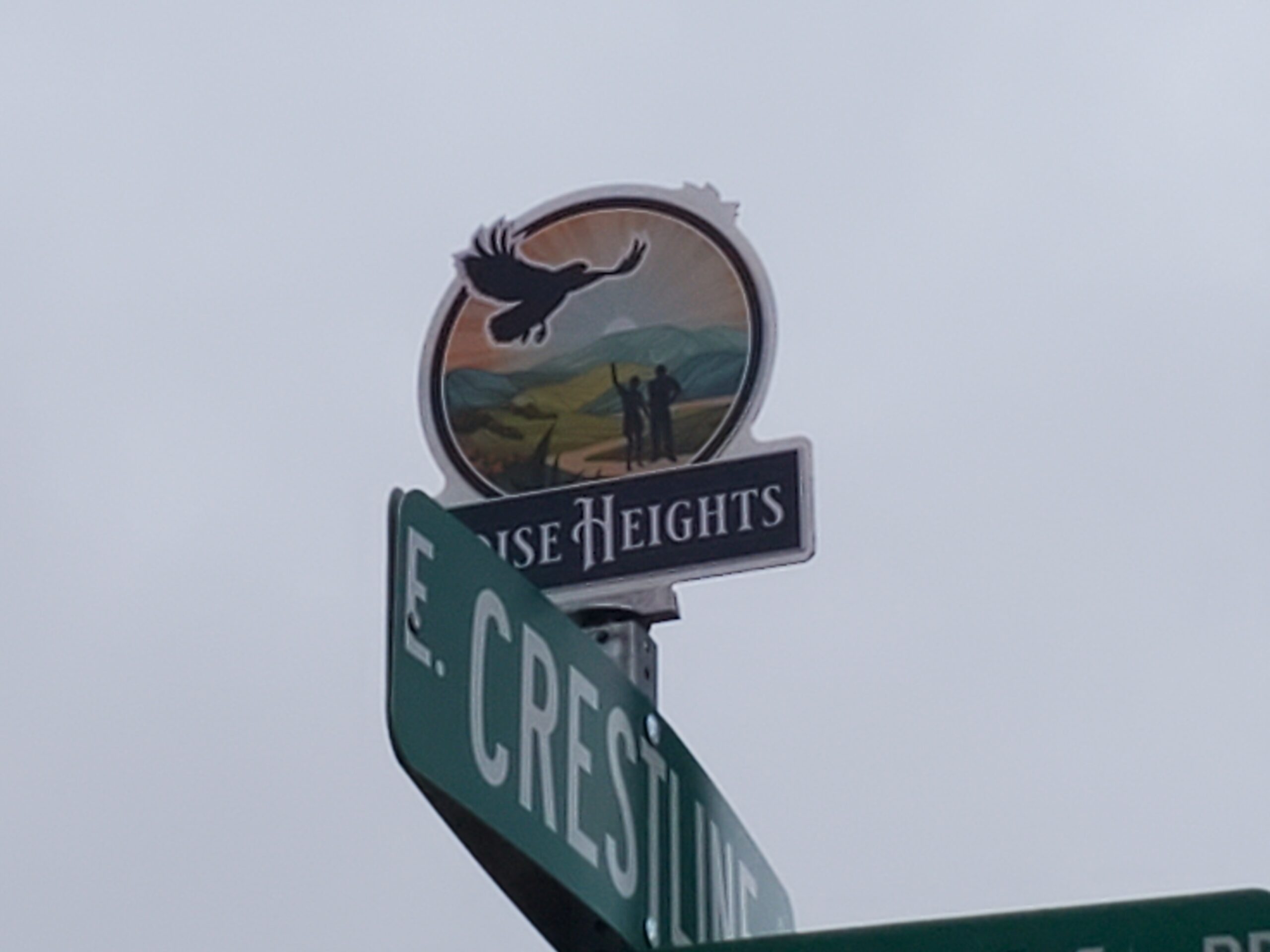 Boise Heights Sign Topper